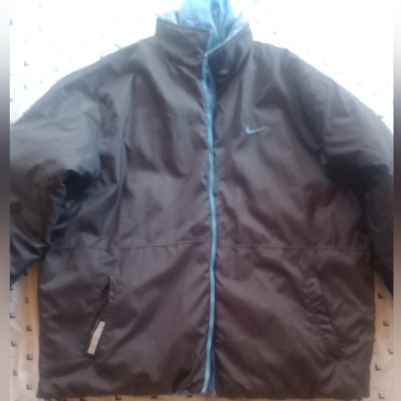 Nike Reversible Sportswear Club Hooded Puffer Jacket/Coat ( XL-2XL - Picture 2 of 15